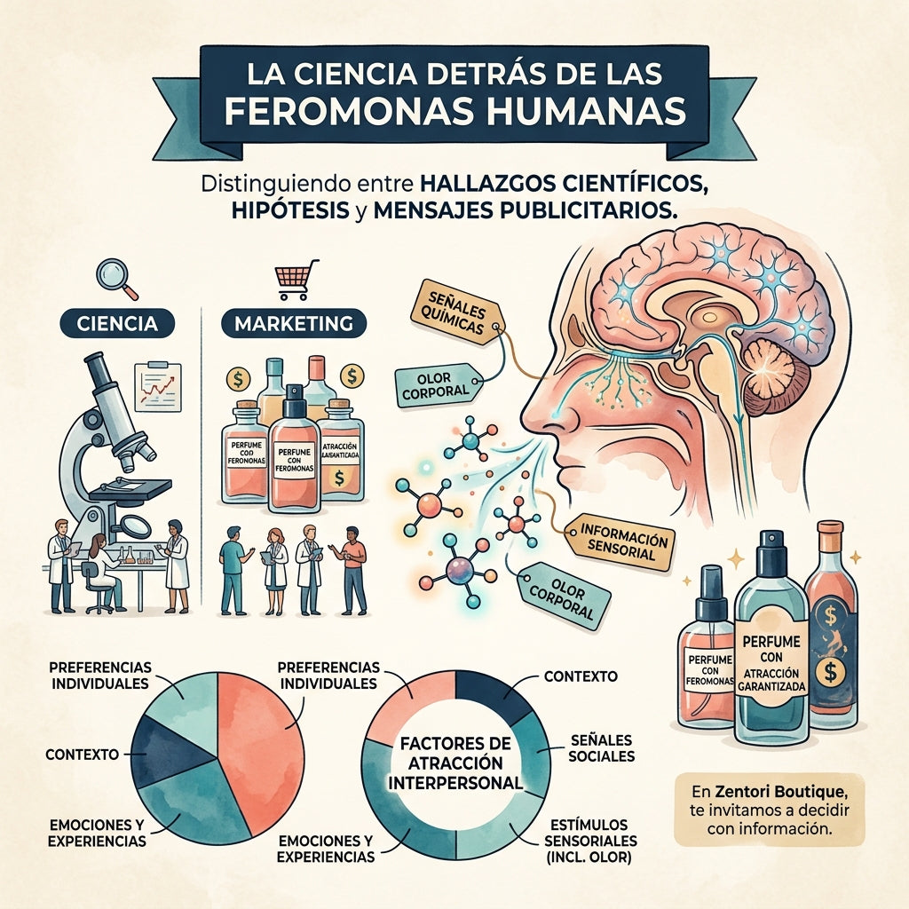 Feromonas humanas: ciencia, evidencia y mitos