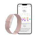 Pulsera inteligente con monitoreo de frecuencia cardíaca y temperatura