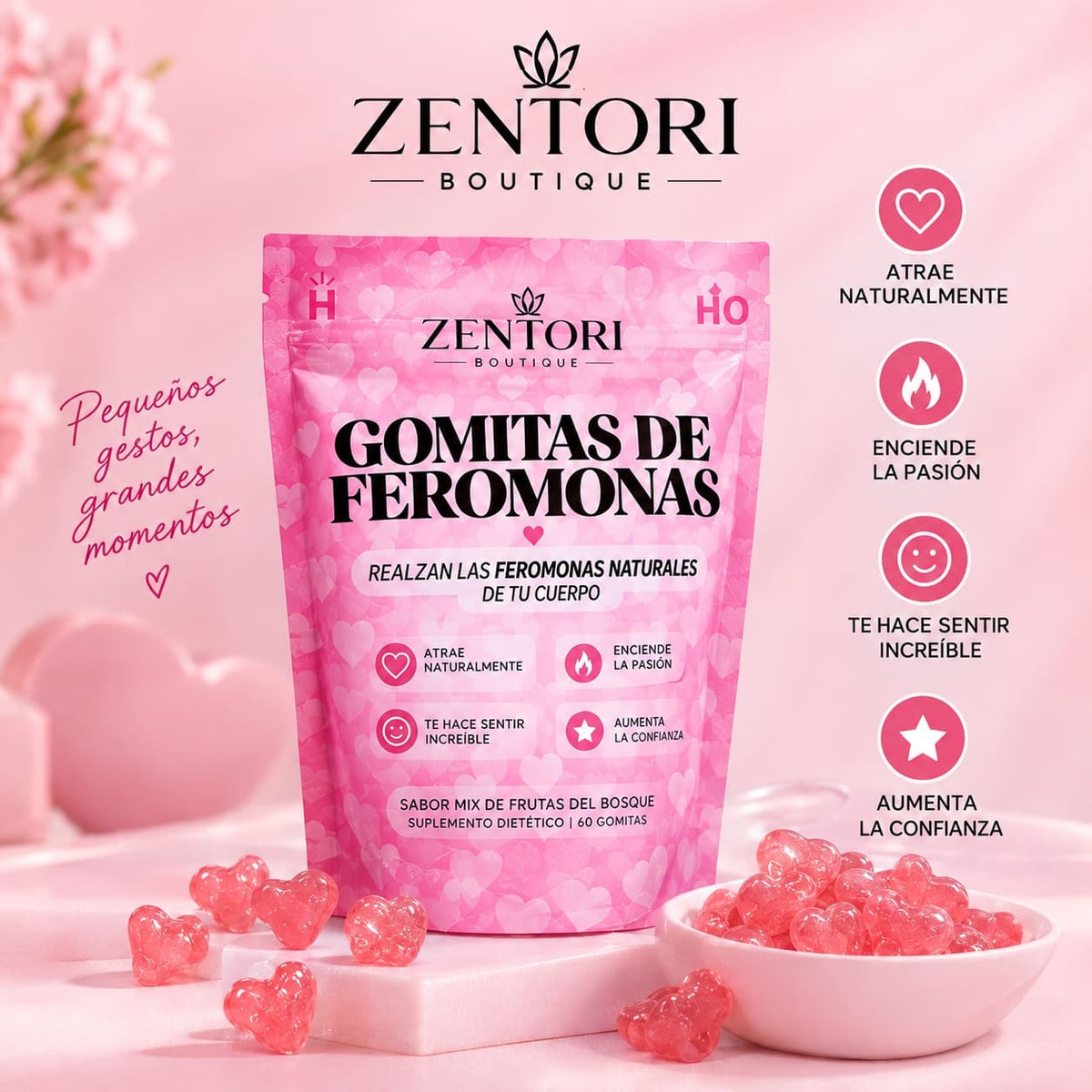Gomitas con Feromonas